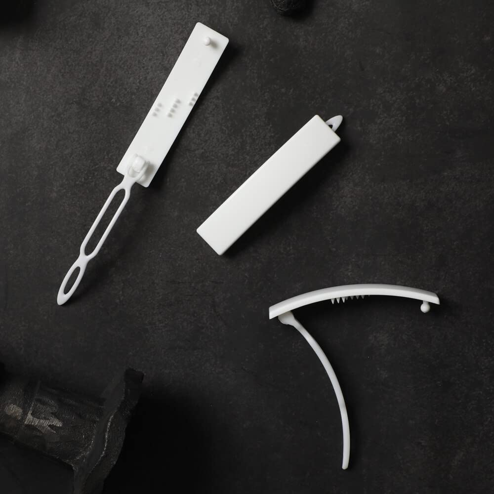 12pcs Hair Barrettes Set for Women and Girls, Hair Clips for Thick Thin Fine Hair, Non-metal Hair Accessories, Non-Slip Grip Handmade Snap Hairpin, BPA Free, Made in KOREA