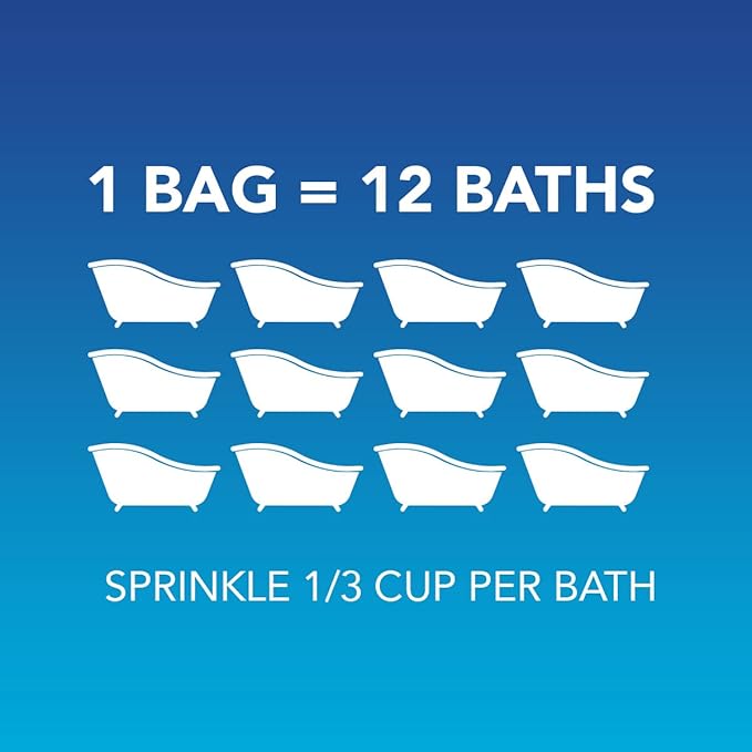 Vicks VapoBath, Bath Salts, Bath Bomb, Non-Medicated Bath Crystals, Comforting Vicks Vapors, Vapor Bath, Aromatherapy with Eucalyptus and Menthol Scent, Contains Essential Oils, 36 OZ