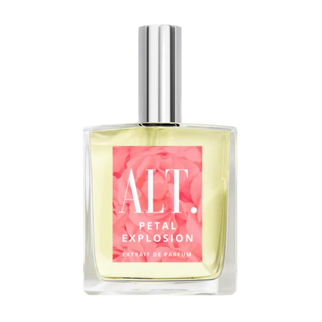 ALT. FRAGRANCES Petal Explosion 100ml Extrait de Parfum Long Lasting Women’s Fragrance, Floral Signature Scent, Inspired by Flowerbomb Perfume