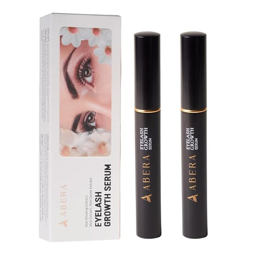 Abera Misan Eyelash Growth Serum (Upgrade Version) - Natural Lash Booster and Lash Enhancer, Regenerating and Nourishing Lashes Longer and Thicker (B. Set of 2)