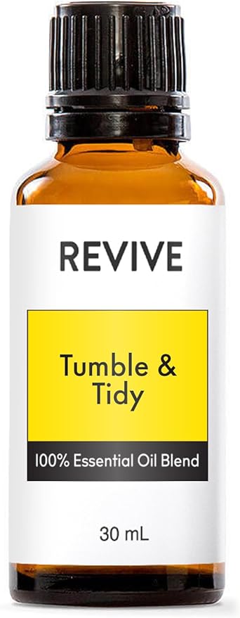 Tumble & Tidy Essential Oil Blend 30mL by Revive Essential Oils - 100% Pure Therapeutic Grade, for Diffuser, Humidifier, Massage, Aromatherapy, Skin & Hair Care