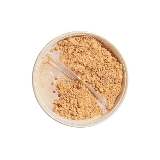 Emani Loose Powder Foundation Makeup for Sensitive Skin, Skin Perfecting, Natural Mineral Foundation with Buildable Coverage, Oil Control, Talc Free, Cruelty-Free & Vegan, Sand