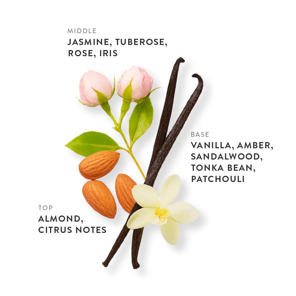 Twilight Bloom Eau de Parfum 0.34oz, Long Lasting Perfume Inspired by CH Good Girl, Floral Notes With Vanilla, Almond, Amber, Sandalwood, Citrus & Jasmine, Luxury Fragrance for Women & Men