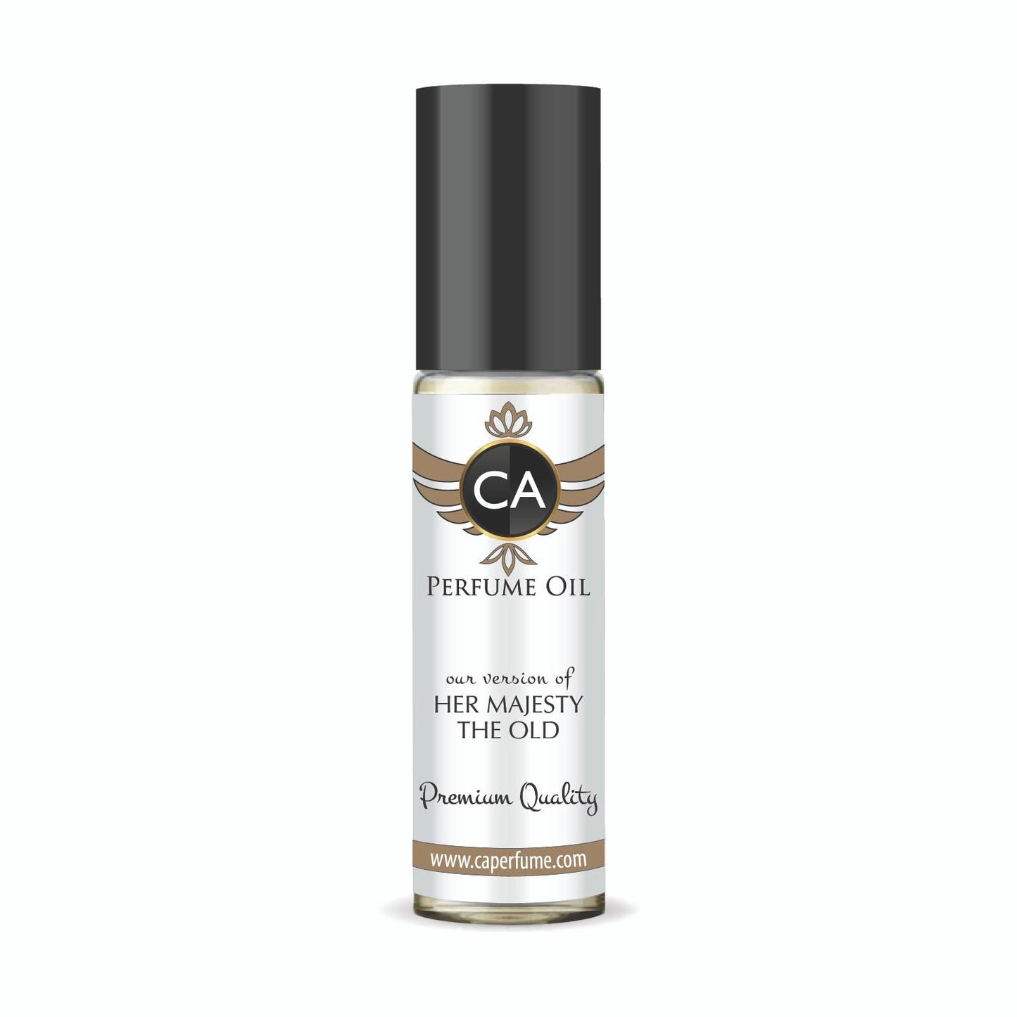 CA Perfume Impression of Her Majesty The Oud for Women Fragrance Oil Amber Floral Scent Long Lasting Perfumes for Women Travel Size TSA Ready Mini Parfum Body Oil Roll-on 0.33 Fl Oz 10ml