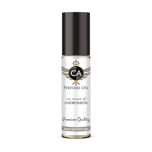 CA Perfume Impression of Andromeda Unisex Fragrance Oil Amber Floral Scent Long Lasting Perfumes for Women & Men Travel Size TSA Ready Mini Parfum Body Oil Roll-on 0.33 Fl Oz 10ml