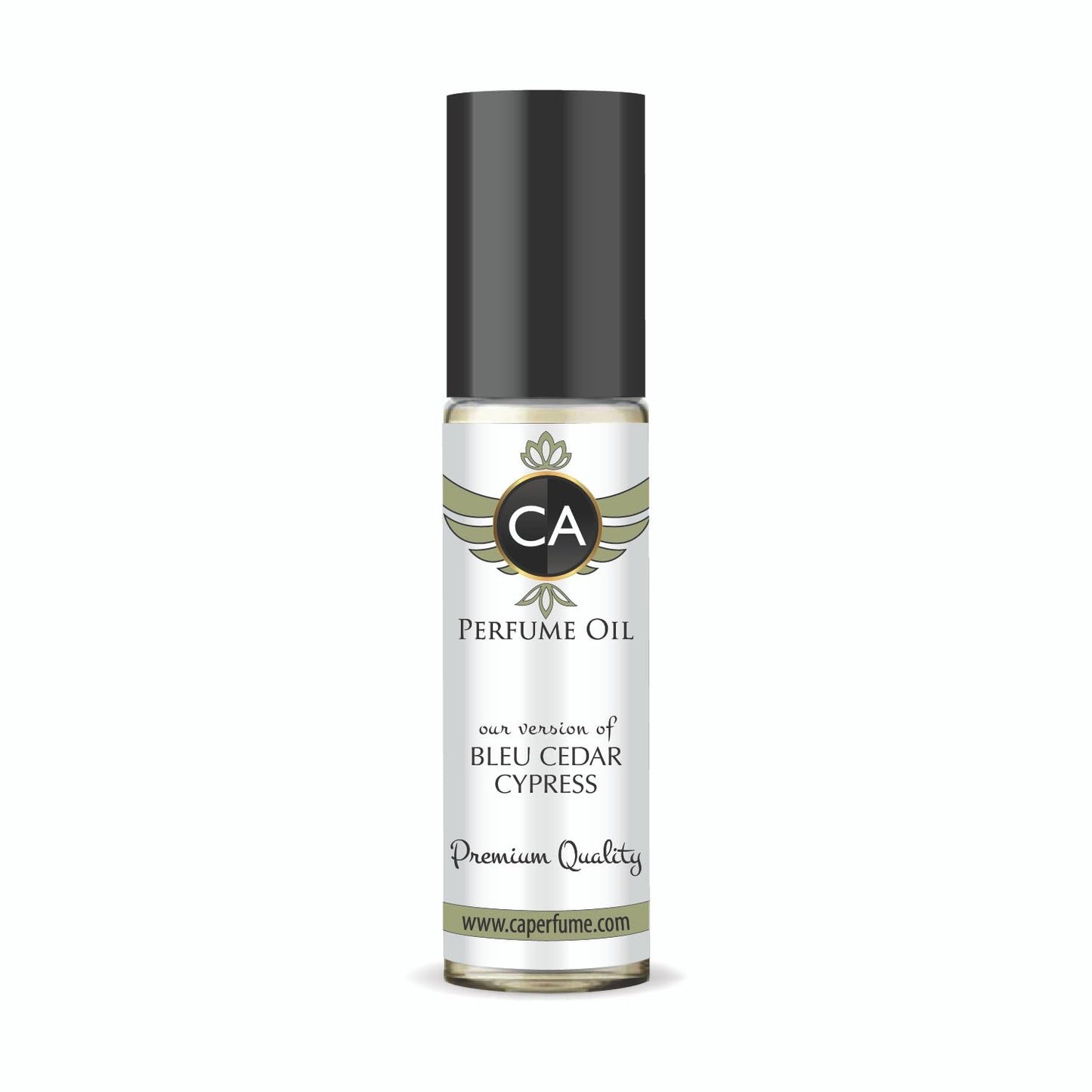 CA Perfume Originals Bleu Cedar Cypress Unisex Fragrance Oil Woody Aromatic Scent Long Lasting Perfumes for Women & Men Travel Size TSA Ready Mini Parfum Body Oil Roll-on 0.33 Fl Oz 10ml