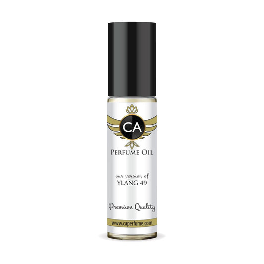 CA Perfume Impression of Ylang 49 for Women Fragrance Oil Chypre Floral Scent Long Lasting Perfumes for Women Travel Size TSA Ready Mini Parfum Body Oil Roll-on 0.33 Fl Oz 10ml