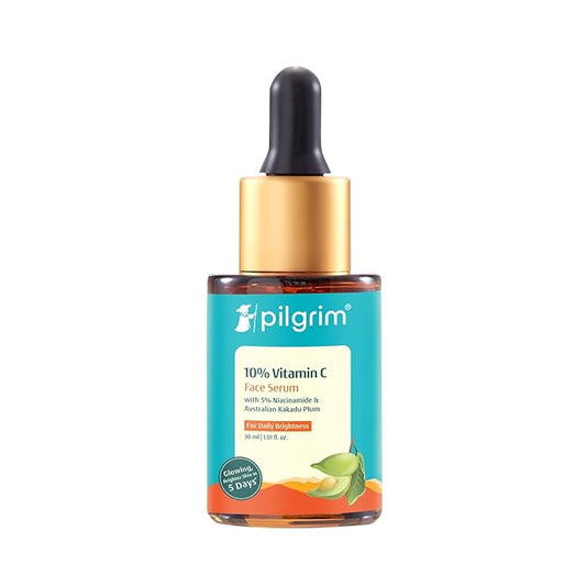 10% Vitamin C Face Serum | Anti Aging Facial Serum with 5% Niacinamide & Kakadu Plum | Reduces Fine Lines, Smooths Skin Texture & Improves Radiance | 1.01 Fl Oz (30ml)