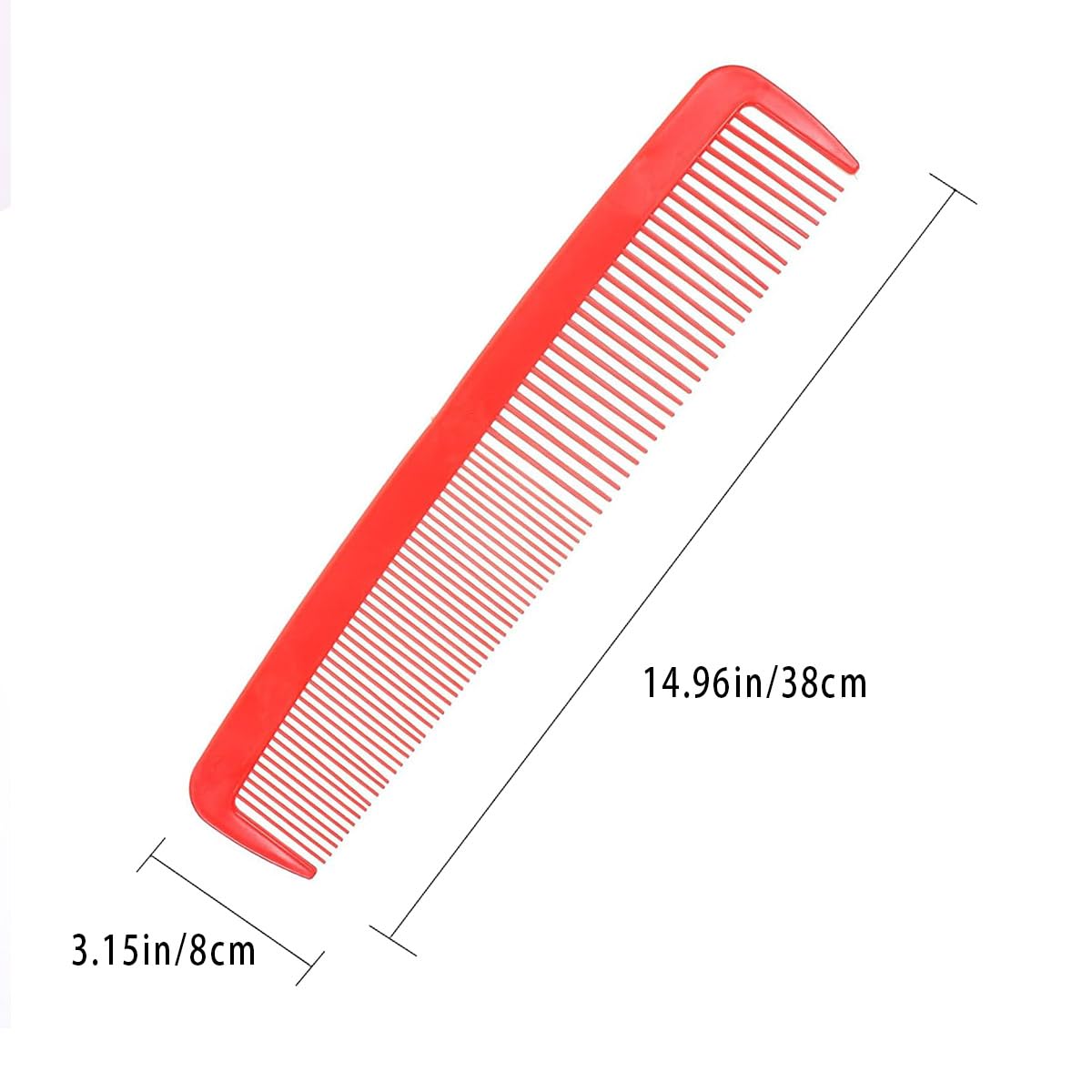 Party Carnival Giant Comb - Giant Wide Comb for Halloween & Carnival,Oversized Prank Hair Styling Tool（Rose）