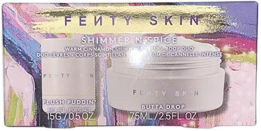 Fenty Skin Shimmer N Spice Warm Cinnamon Shimmering Lip and Body Duo