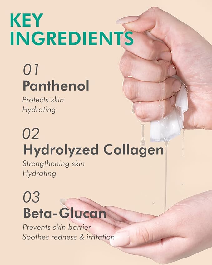 DERMAL Aloe Collagen Essence Facial Mask Sheet 23g Pack of 10 - Skin Revitalizing & Soothing, Refreshing and Moisturizing, Sunburn Relief, Daily Skin Treatment Solution Sheet Mask