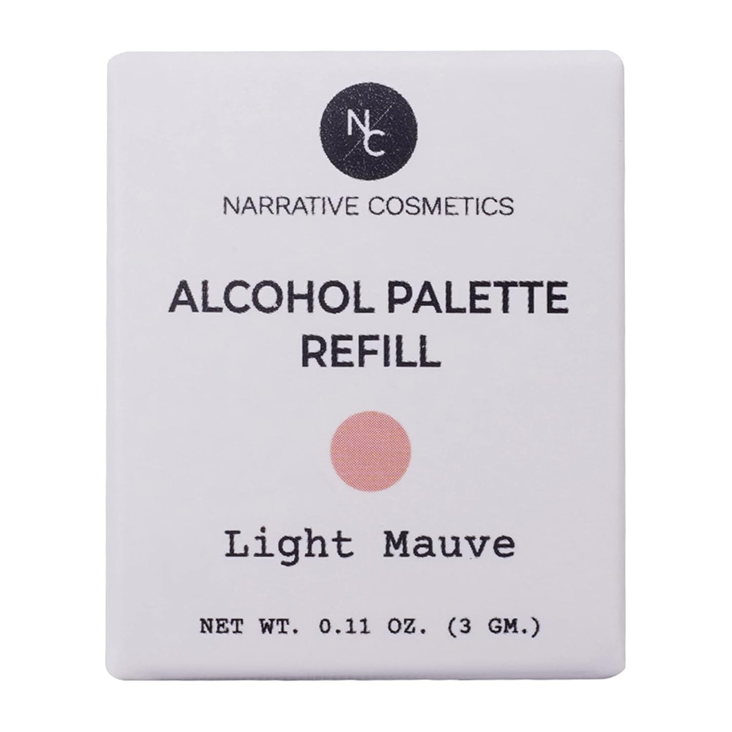 Narrative Cosmetics Alcohol Palette Refill Pans - Skin Tones - Light Mauve