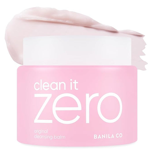 BANILA CO Clean it Zero Original Cleansing Balm Big Size | Korean Makeup Remover, Cleansing Oil, Facial Cleanser for All Skin Types | Vegan | Made with Acerola Berry & Vitamin C (180ml / 6.08 fl.oz)