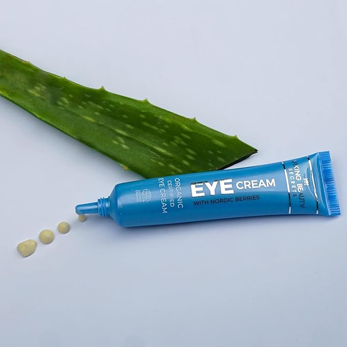 Eye Cream - Hyaluronic Acid and Nordic Berry Infused Eye Cream - Under Eye Cream for Reducing Dark Circles and Fine Lines - Hydrating Eye Cream for Daily Use