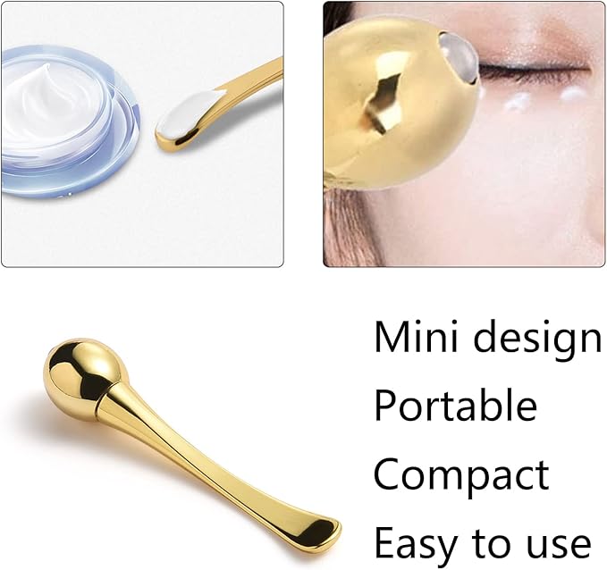Eye Cream Applicator Anti Wrinkle & Eye Fatigue Relief Massage Stick for Reduce Puffiness and Dark Circles Removal