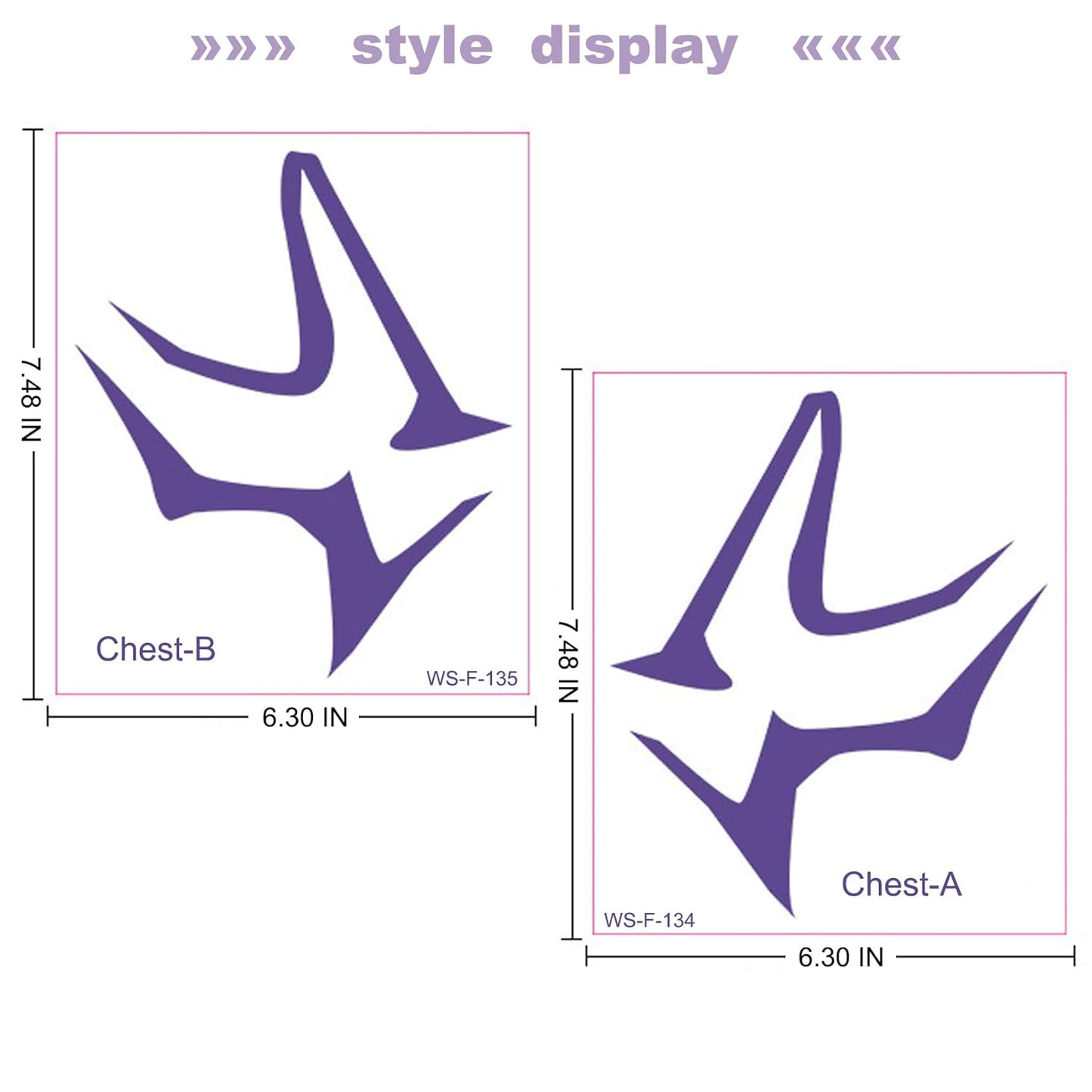 Temporary Tattoos,Cosplay Tattoos Stickers,Cosplay Accessories for Cosplay, Halloween and Party Makeup