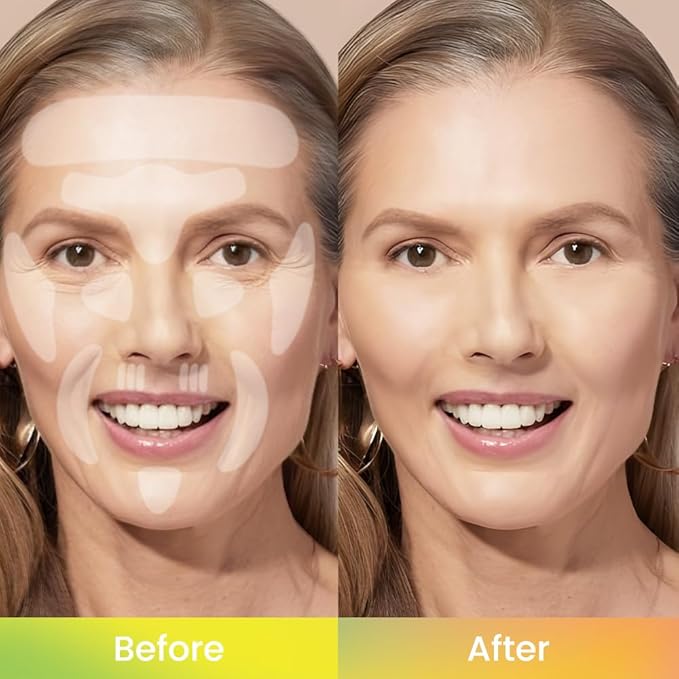 evpct 32Pcs Reusable Silicone Face Tape Forehead Wrinkle Patches for Face Wrinkles Overnight, Face Tape for Castor Oil, Face Facial oil Skin Tape Smoothing Wrinkle Patches for Face Wrinkles Overnight