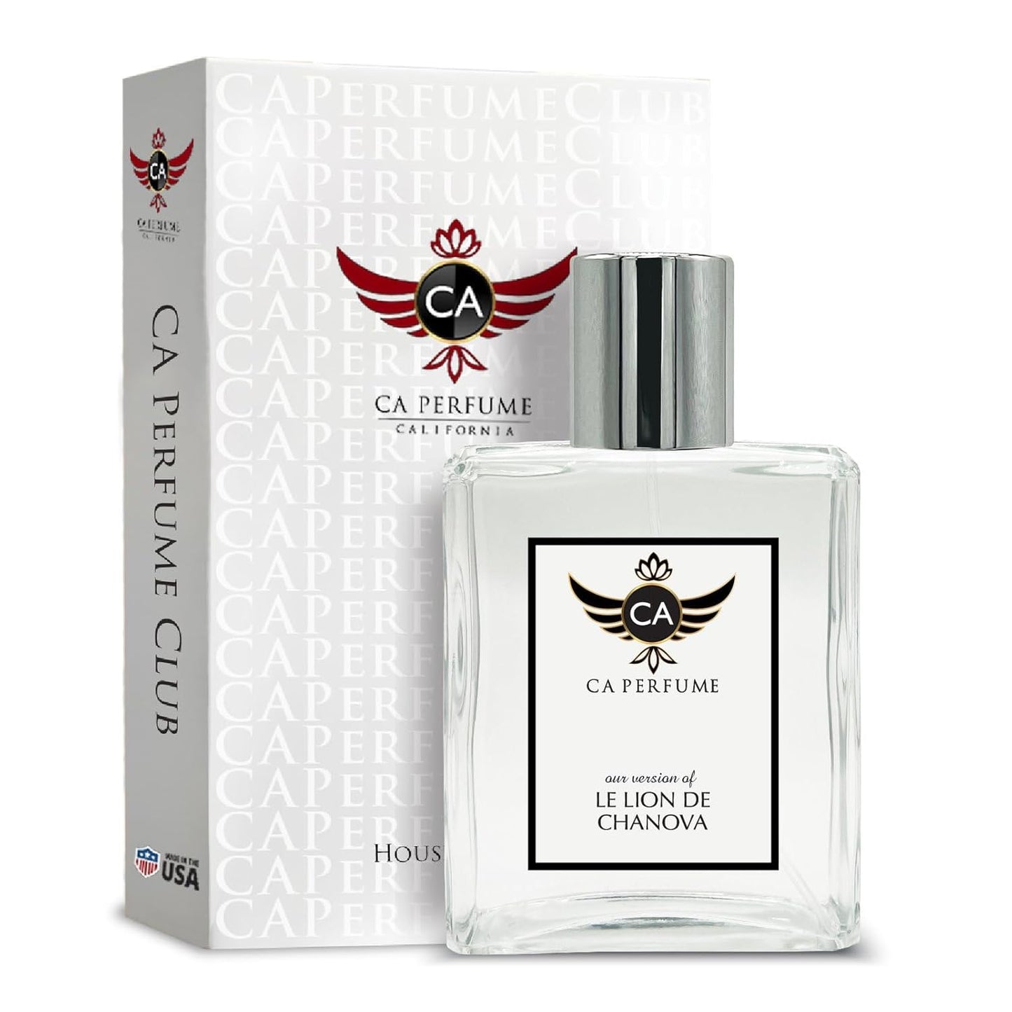 CA Perfume Impression of Le Lion De Chanova Women & Men Unisex Long Lasting Fragrance Eau De Parfum Perfume Spray 3.4 Fl Oz/100ml