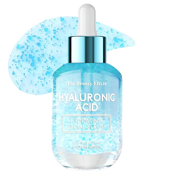 Hyaluronic Acid Serum For Face - Ultra Hydrating, Restores, Smooths & Reduces Wrinkles - Dermatologist Tested, Natural Ingredients, Clean Beauty - Korean Skin Care - 1.69 Fl. Oz