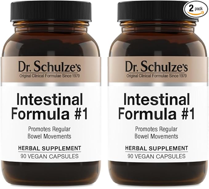 Dr. Schulze's Intestinal Formula #1 Colon 90 caps, 2 Count