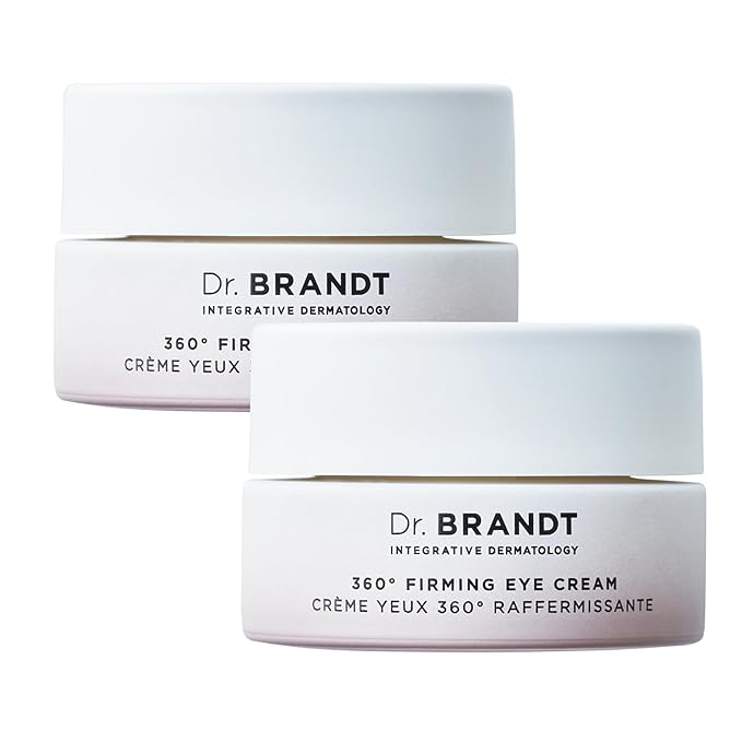 Dr. Brandt Dare to Age 360° Firming Eye Cream - 0.5 oz, Pack of 2 - Corrects the Look of Fine Lines, Dark Circles & Sagging Skin