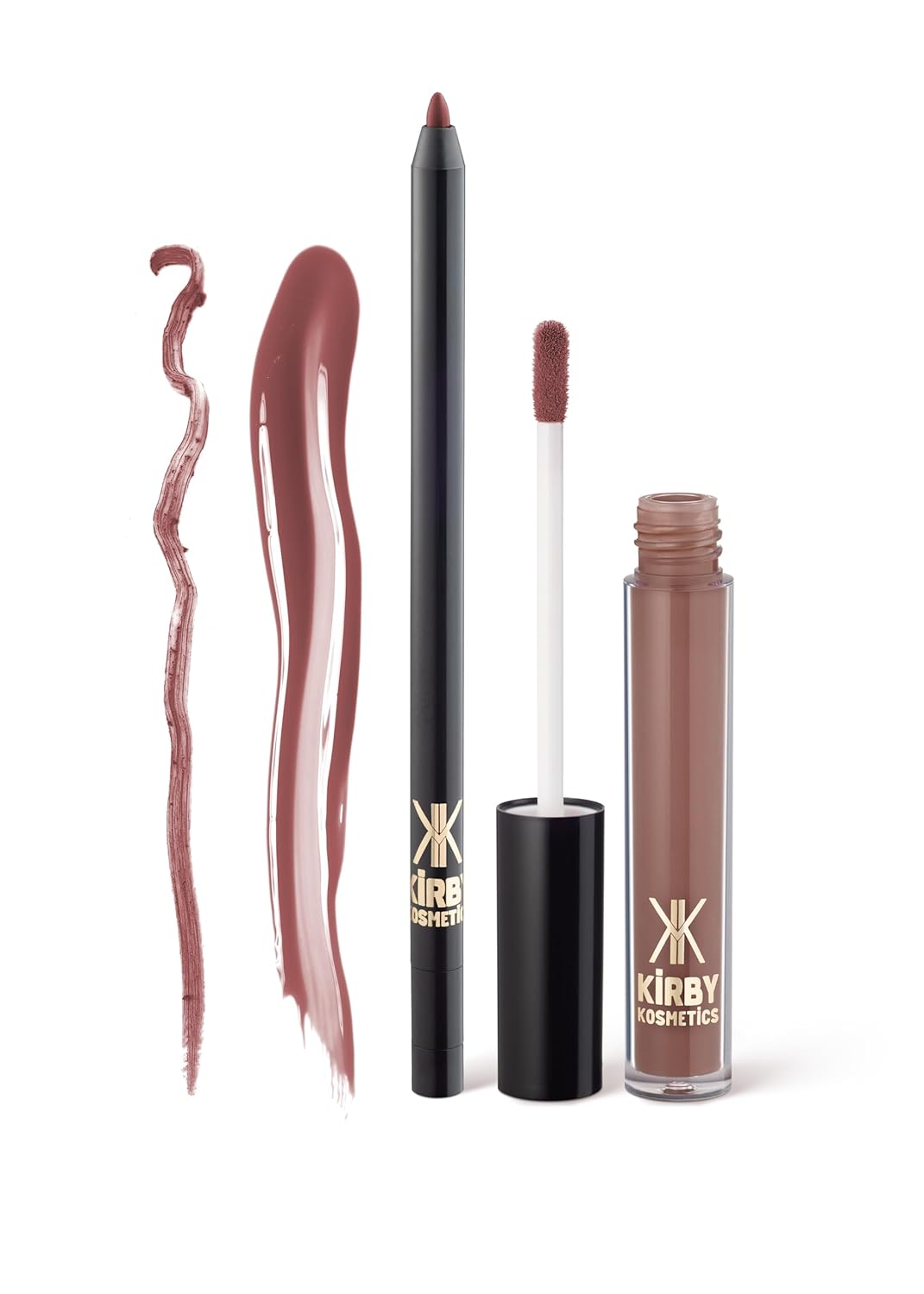 Lip Kit Duo – Hustlin Hottie - TikTok-Viral Precision Liner & Glossy Liquid Lipstick, Clean 2-Step Set with Hydrating Long-Wear Color – Bold Inclusive Beauty for Everyday Konfidence