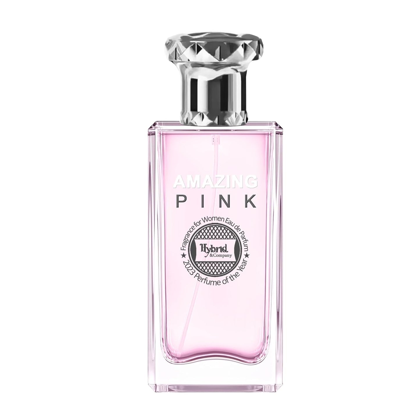 Hybrid & Company Amazing Pink Pour Femme Eau De Parfum Natural Spray Vaporisateur,3.4FL.OZ