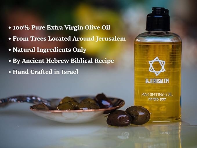 Boutique 'Henna' Anointing Oil from Israel - Handmade with Natural Ingredients and Blessed - Holy Land Scented with Essential Oil - Bible Fragrances for Wedding Ceremony, Religious Use - 8.45 Fl Oz