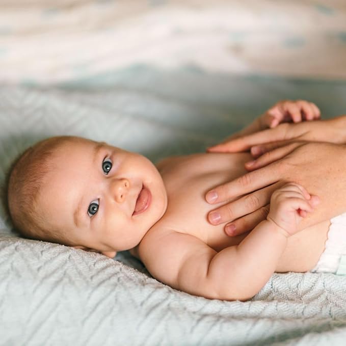 Massage Baby Oil – Organic, Nourishing with Egyptian Calendula, Chamomile & Lavender – Gentle for After-Bath Relaxing – Cruelty-Free Baby Oils for Baby & Kids by Mambino Organics, 2-Pack 5 fl oz