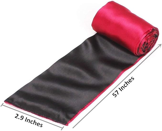 Soft Lace Eye Mask Party Ribbon Accessories, Eye Mask Comfortable Sleep Mask Can Be Adjusted to Shading Eyes, Travel,Home,Meditation,Shift Work (Rose Red 2pcs)