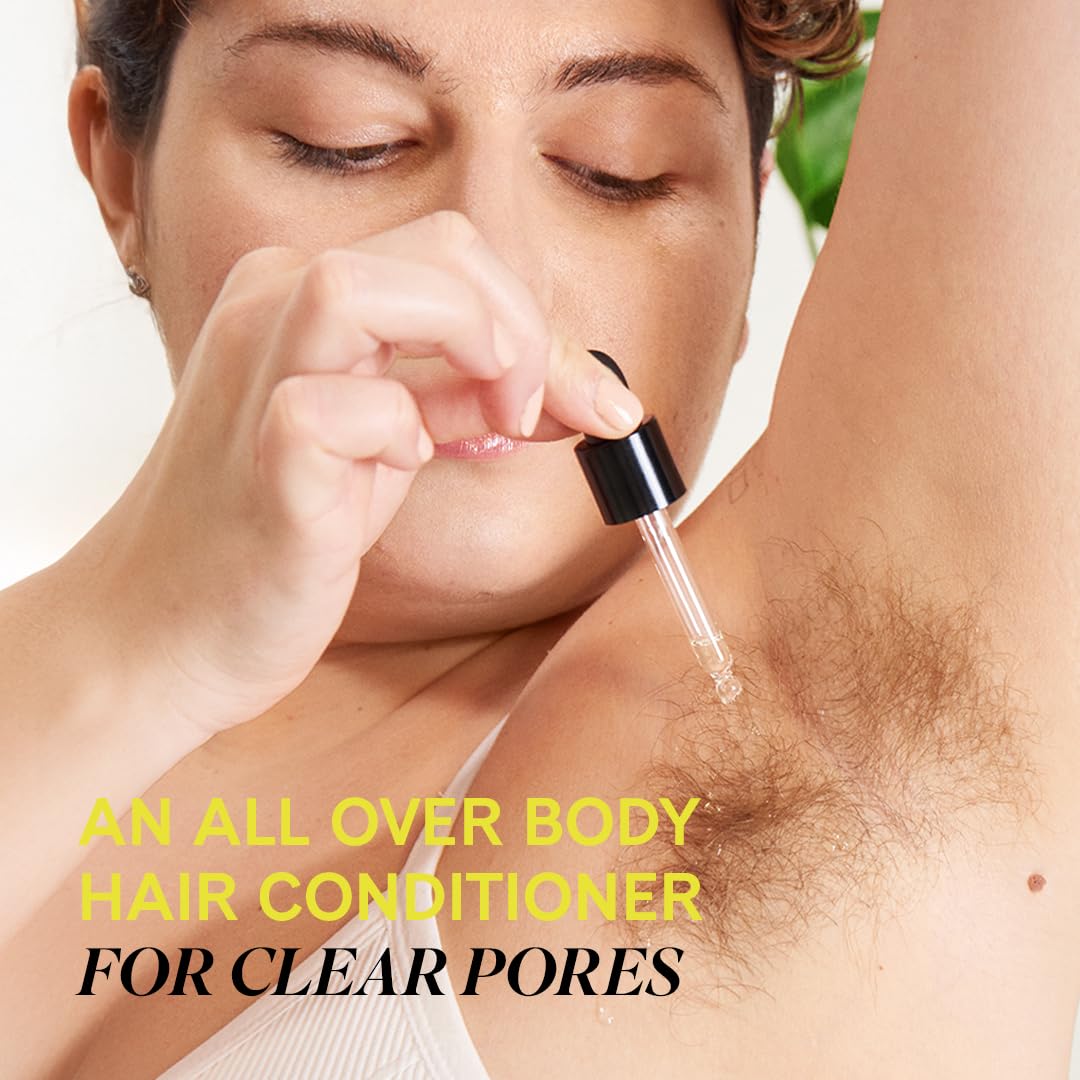 Fur Oil - Prevent Ingrown Hairs - Moisturize and Soften Dry Skin - 2.5fl oz with Ingrown Eliminator Mitt