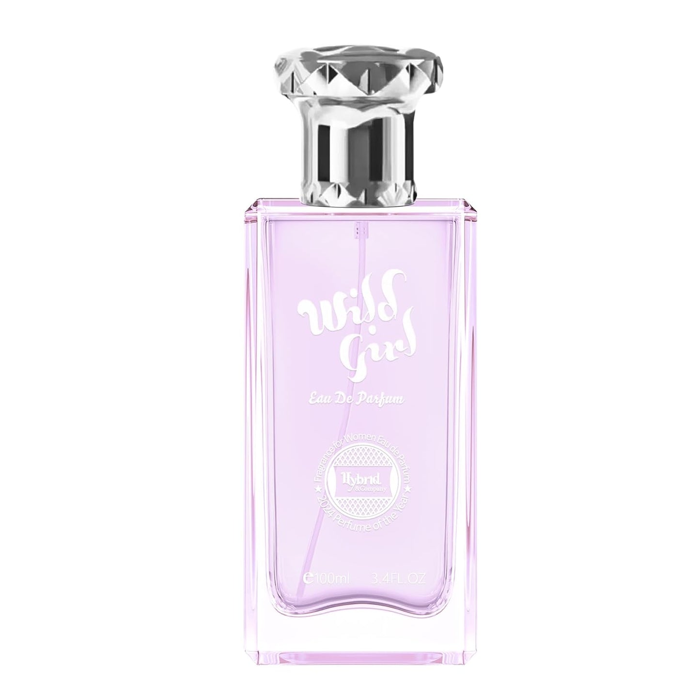 Hybrid & Company Women Wild Girl Pour Femme Eau De Parfum Vaporisateur Natural Spray 3.4 Fl Oz