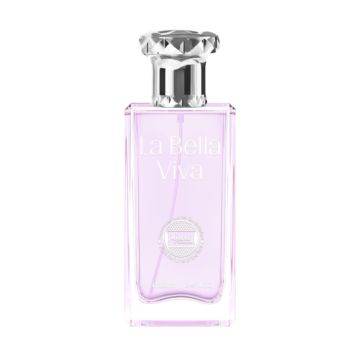 Hybrid & Company Women La Bella Viva Happiness Pour Femme Eau De Parfum Vaporisateur Natural Spray 3.4 Fl Oz