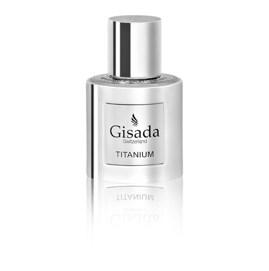 Gisada Switzerland - Titanium | Eau de Parfum for Men | 1.7 fl oz (50ml) | Spicy, Amber, Warm, and Woody Notes | Long-Lasting Scent | Perfume & Cologne
