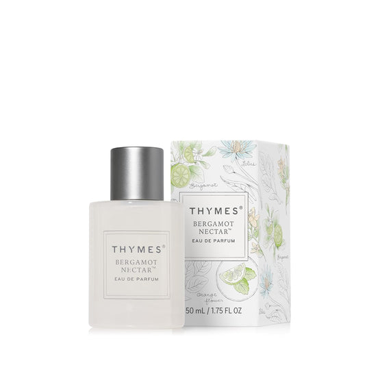Thymes Eau De Parfum - Scented Perfumes for Women - Women's Fragrances with Notes of Bergamot, Lemon, Orange Flower, Lotus & Sandalwood (Bergamot Nectar, 1.75 fl oz)