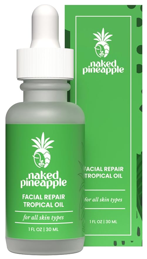 Tropical Oil - Hydrating Facial with Fruit Extract - Moisturizer, Barrier Protection & Elasticity for Face, Neck, Hair & Body - 1oz