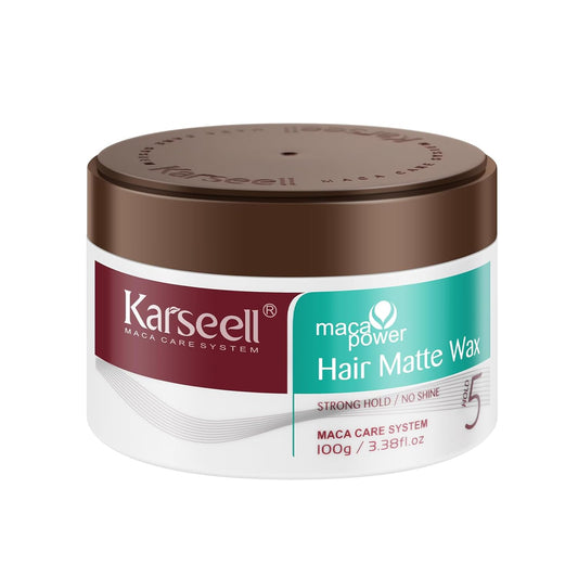 Karseell Hair Wax, Premium Hair Matte Wax for a Strong Hold Styling, for Straight, Wavy and Thick Hair Types, 3.4 Ounces
