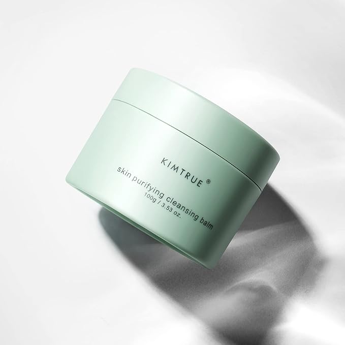 Kimtrue Makeup Cleansing Balm, Skin Purifying Makeup Remover Balm for Oily Skin, Gentle Facial Cleanser, Hydrate & Moisturize, 100g/3.53oz