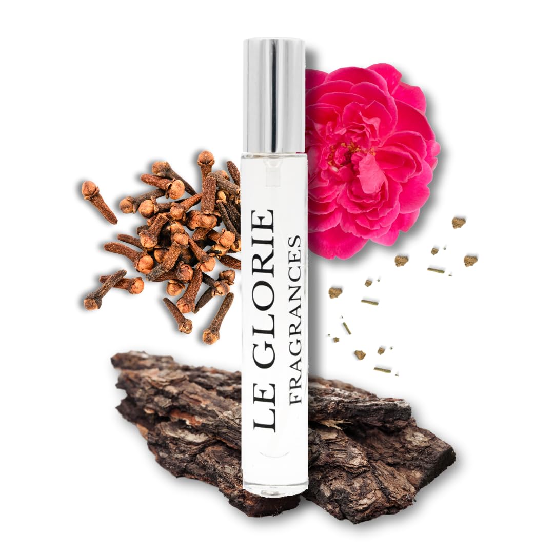 Inspired by Jo M*lone's Velvet Rose and Oud, Velvety Woody Roses EDP, Long Lasting 12-14 Hours Perfume Spray for Women, Unisex, All Skin Types, Cruelty Free - 0.33 oz 10ml