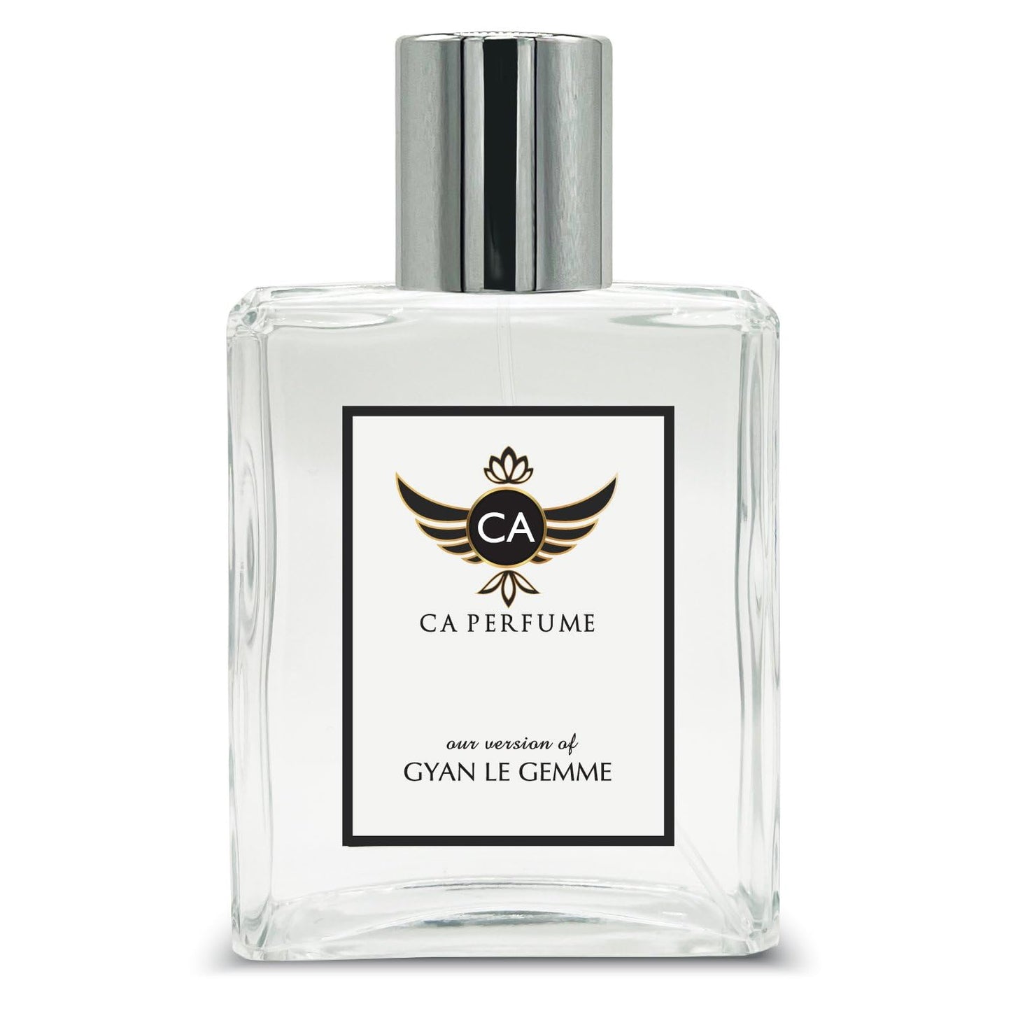 CA Perfume Impression of Gyan Le Gemme For Men Replica Fragrance Dupes Eau de Parfum Spray Bottle 3.4 Fl Oz/100ml-X1