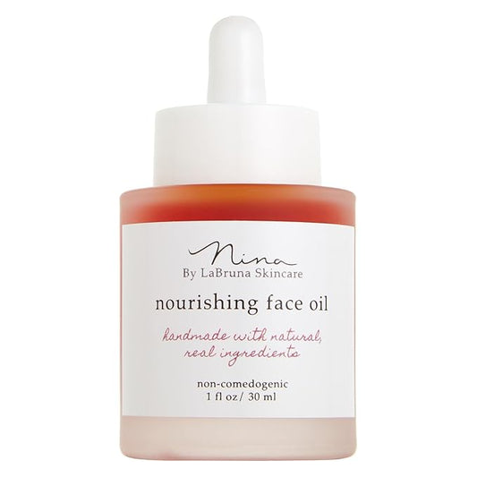 Nourishing Facial Oil - 1 Fl Oz - Cleansing Vitamin C Face Oil for Dry Skin - Gua Sha Facial Oil for Women - Dry Skin Face Moisturizer for Aging Skin Care