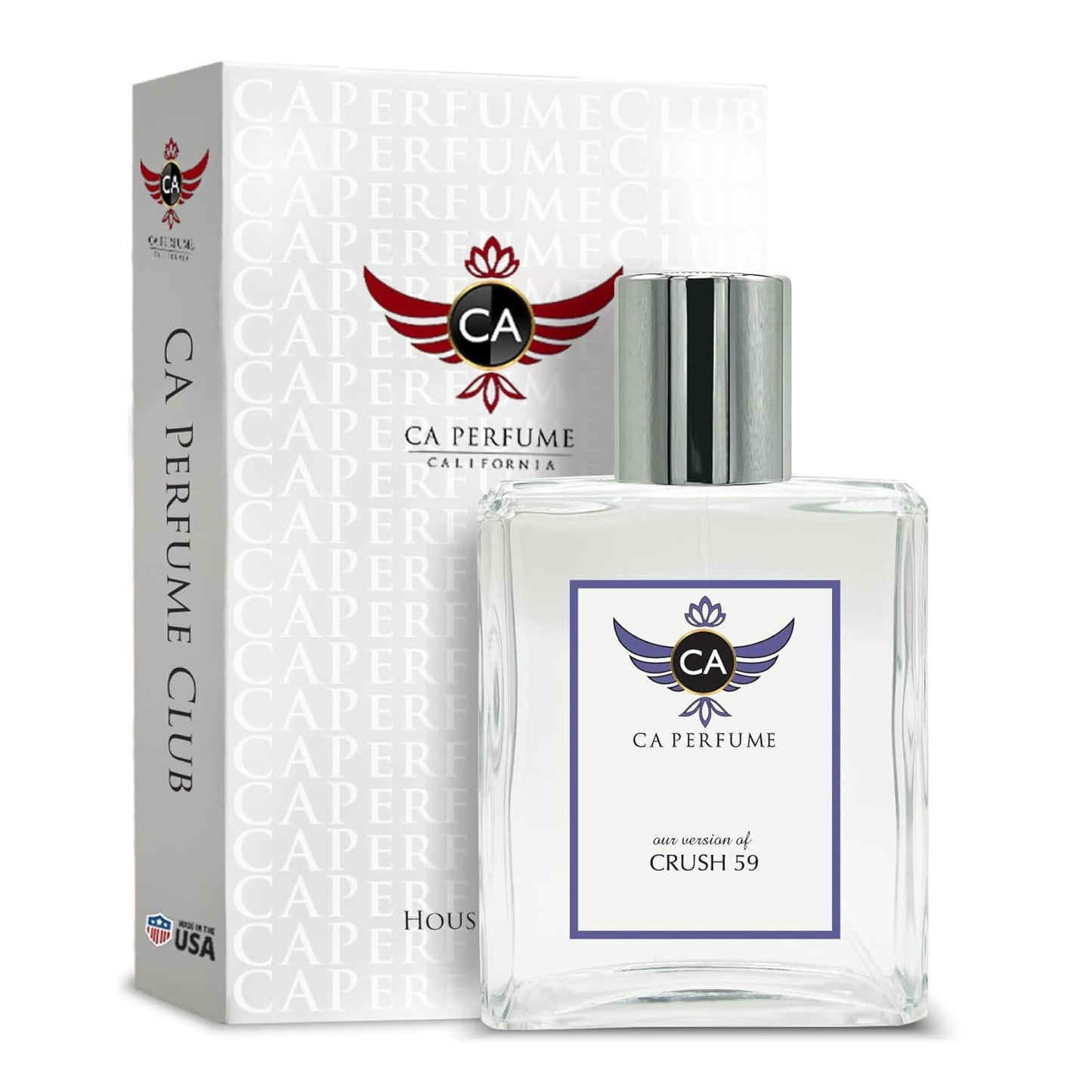 CA Perfume Impression of Crush 59 Women Perfume Spray 3.4 Fl Oz/100ml