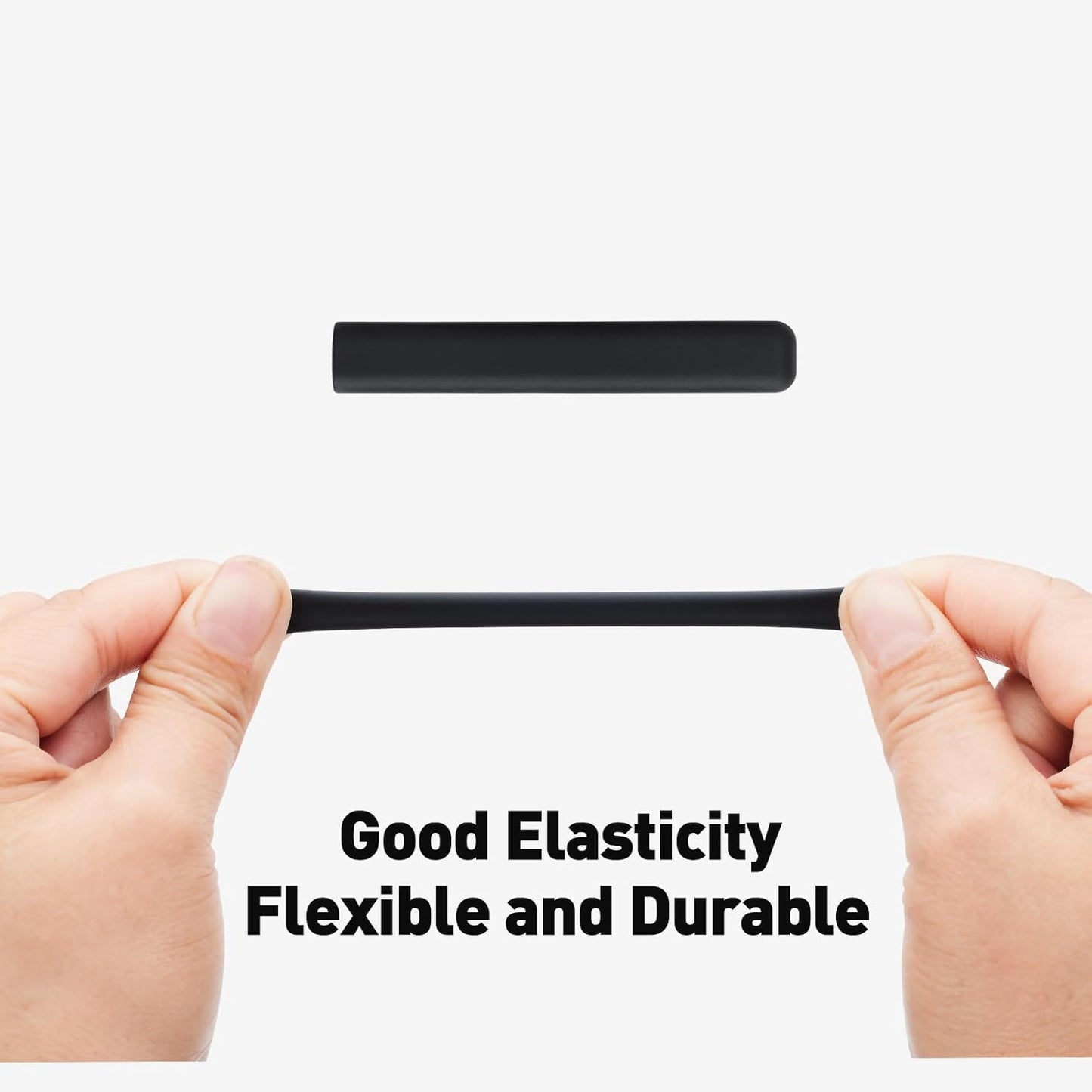 Glasses Ear Cushion, Non Slip Soft Silicone Eyeglass Ear Cushions, Anti-Slip Comfort Eyeglasses Temple Tips Sleeve Retainer, Comfort Eye Glass Ear Grips, Glasses Accessories (5 Blue Pairs)