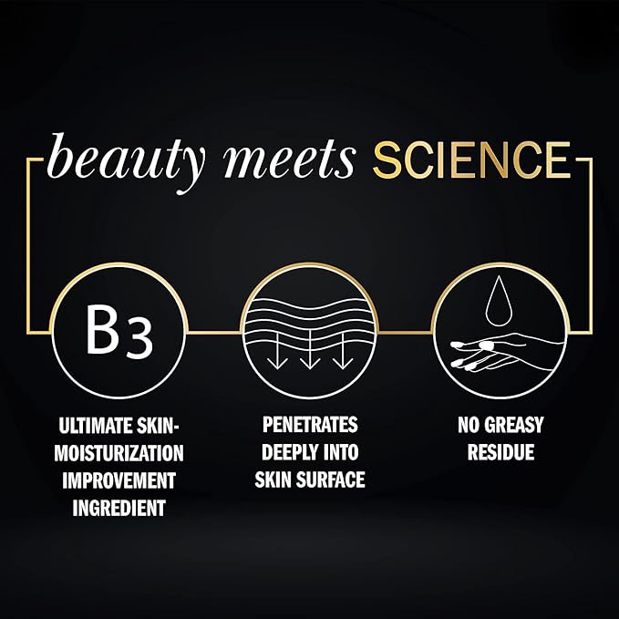 Olay Brightening Body Lotion for Women with Lightweight Vitamin C, Visibly Improves Skin, 17 fl oz (Pack of 4) - Packaging may vary