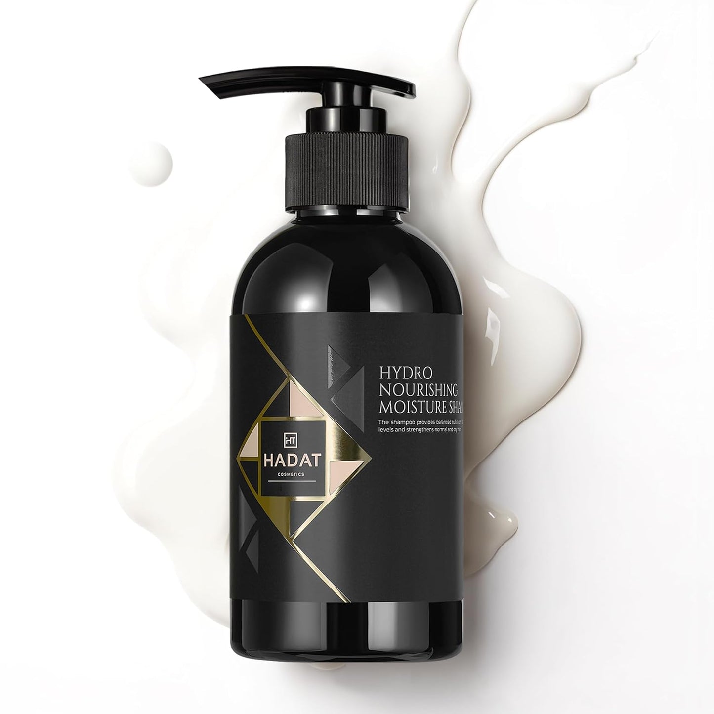 HADAT Hydro Nourishing Moisture Shampoo – Salon-Grade Sulfate-Free, For Dry, Frizzy, or Color-Treated Hair – Deep Hydration, Shine & Smooth Finish – Professional Haircare (8.45 Fl Oz)