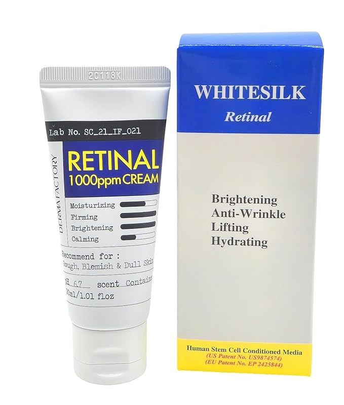 [K-Beauty Retinaldehyde 1000ppm & Liposome Anti-Wrinkle Night Repair Cream (1oz /30ml)