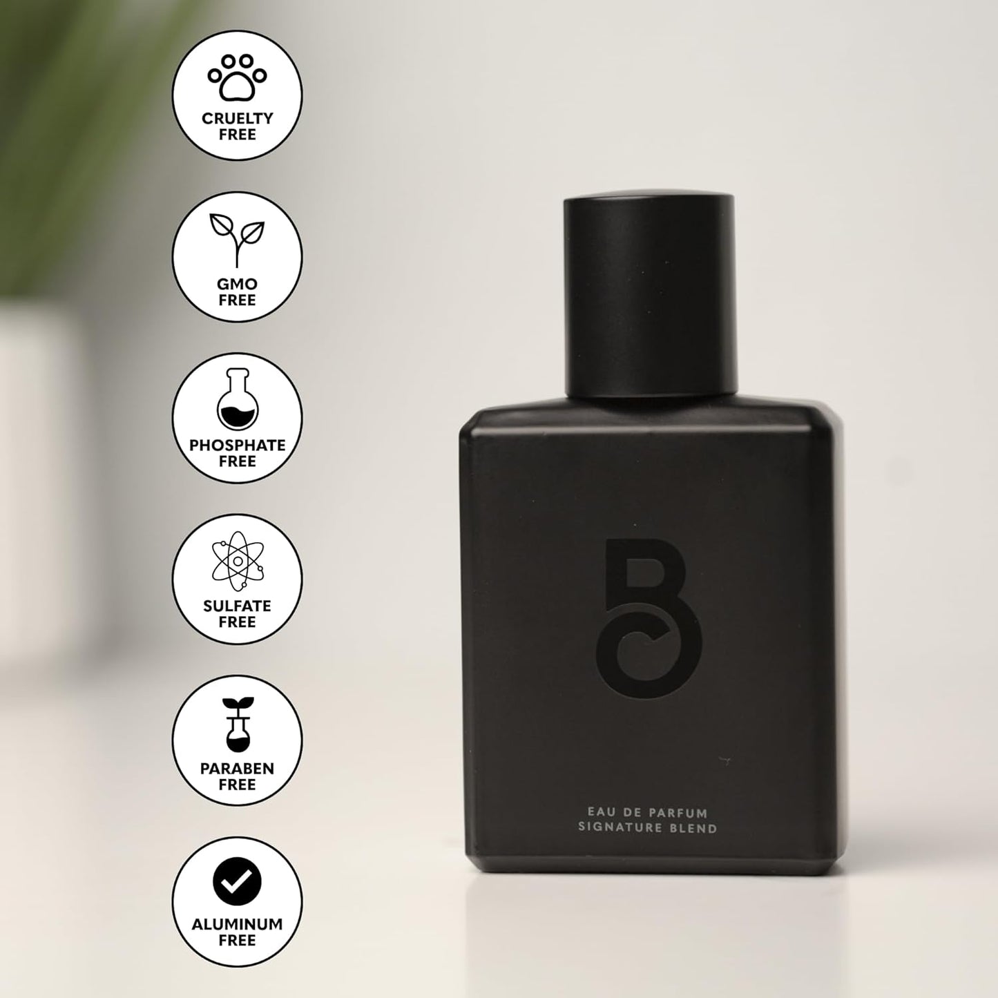 The Beard Club Signature Blend Mens Cologne – Eau de Parfum Spray 1.7 Fl Oz (50ml) Cologne for Men – Long Lasting Fragrance - Bergamot, Pineapple, Cedarwood & Vanilla – Bold Masculine Perfume for Men