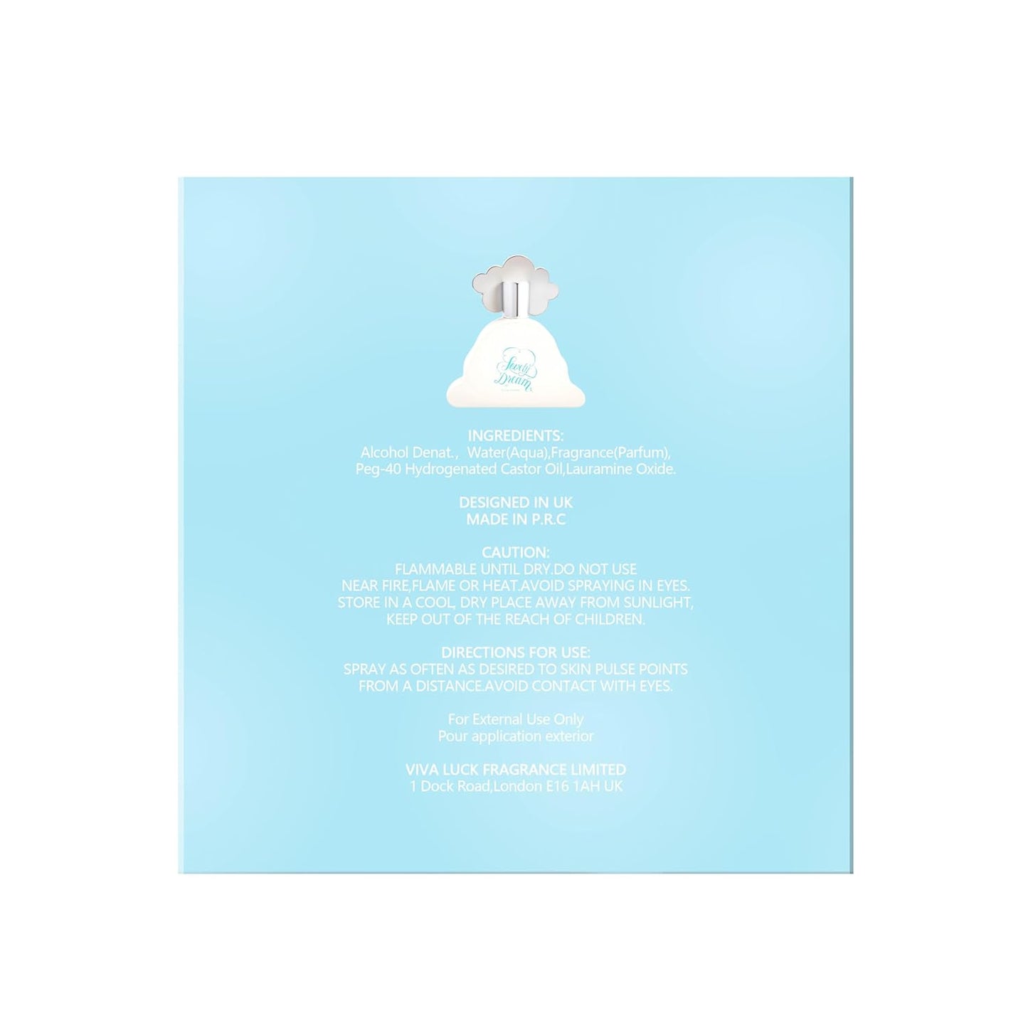 Hybrid & Company Women Lovely Dream Pour Femme Eau De Parfum Vaporisateur Natural Spray 3.4 Fl Oz