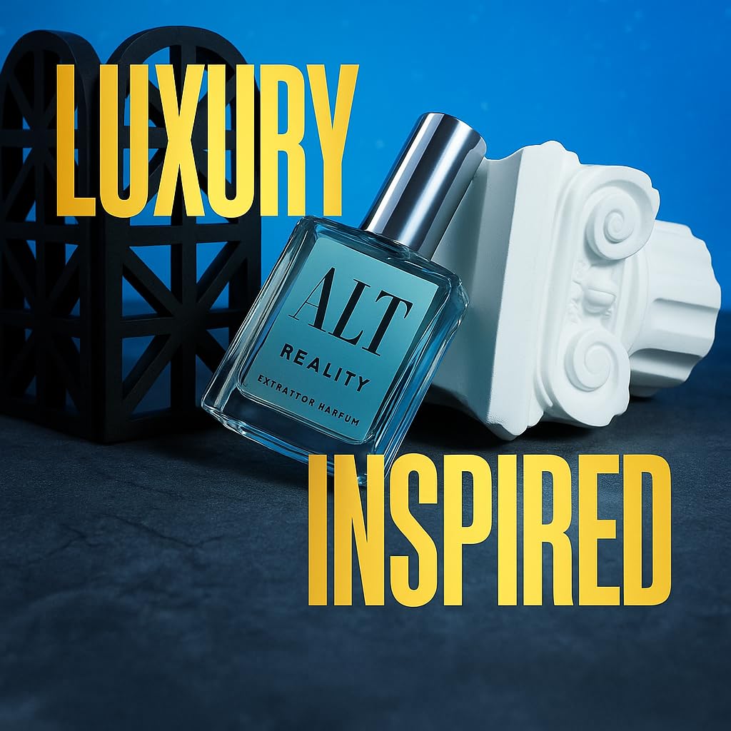 ALT. FRAGRANCES Reality 60ml Extrait de Parfum - Long Lasting Perfume for Men, with Fresh Citrus Scent, Inspired By Perfume