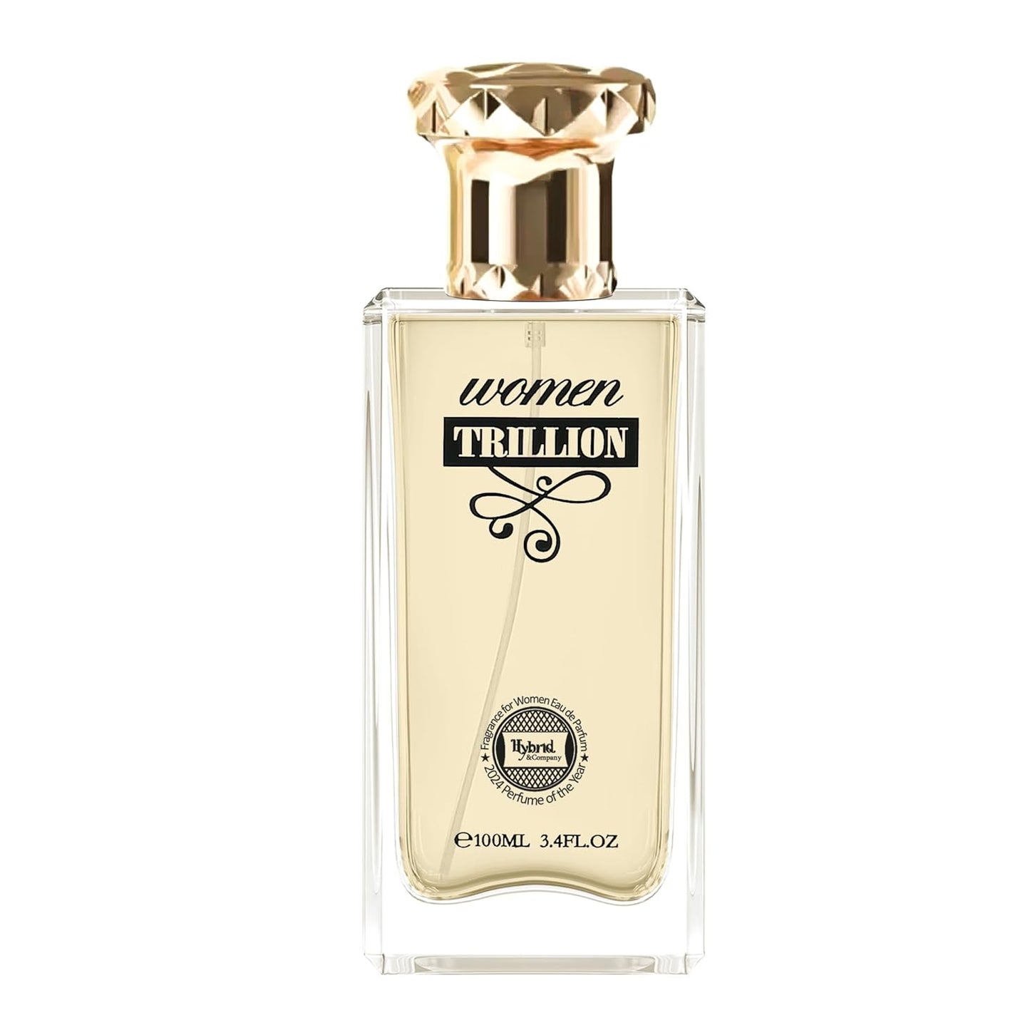 Hybrid & Company Women Trillion Pour Femme Eau De Parfum Vaporisateur Natural Spray 3.4 Fl Oz